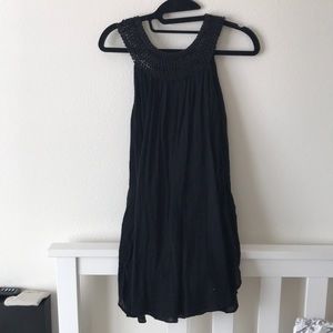 Free People Black Mini Dress